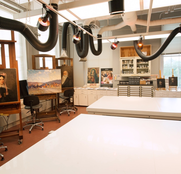 Painting studio