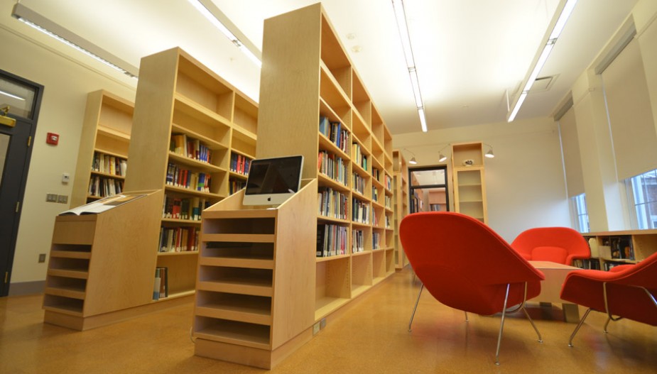 Library and reading area
